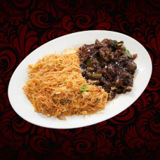 Bee Hoon Goreng Black Pepper (CHICKEN)